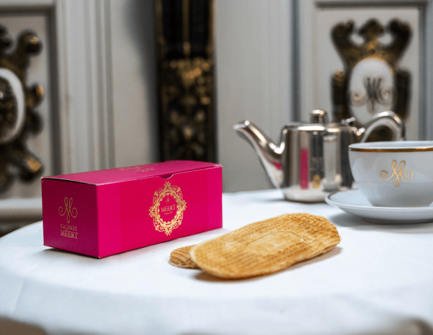 Gaufres à la framboise (boîte de 6)