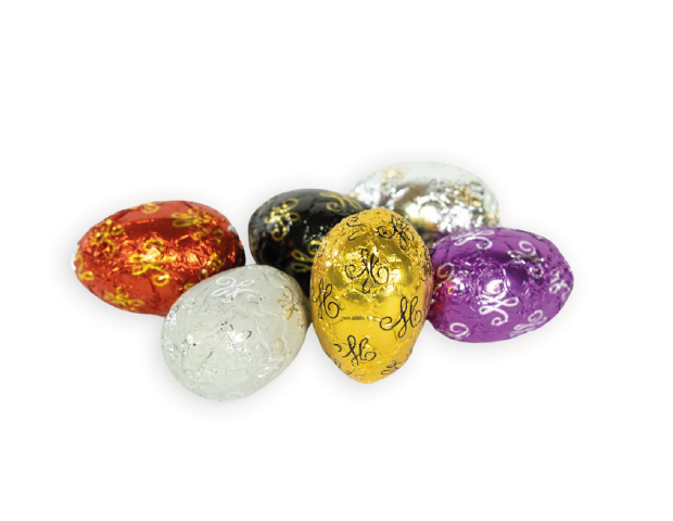 PETITES OEUFS EMBALLES LOGO MEERT ASSORT - SACHET 100G