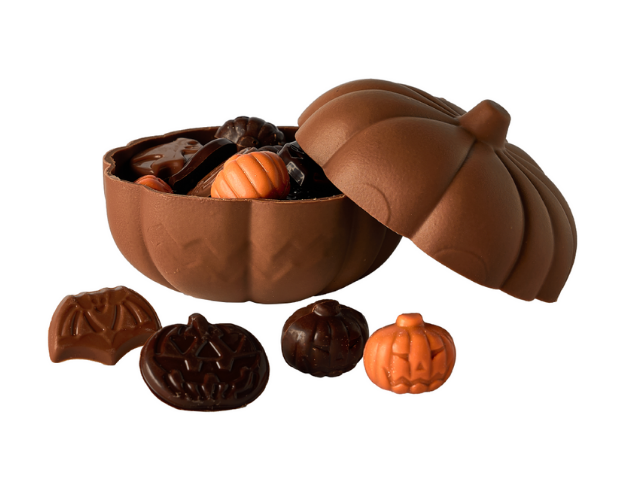 Citrouille garnie (chocolat au lait)