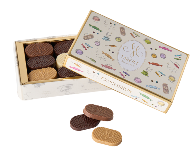 Gaufrettes en chocolat (écrin de 100g)