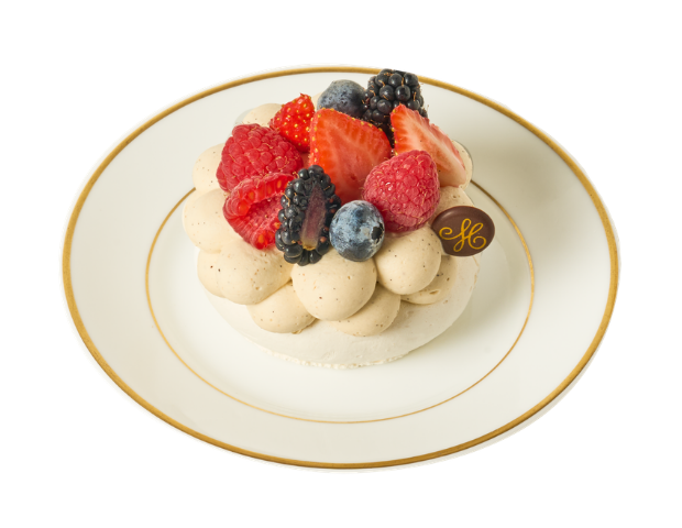 Pavlova aux fruits rouges