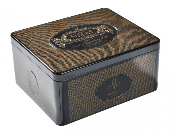 Coffret métal noir (Méert)